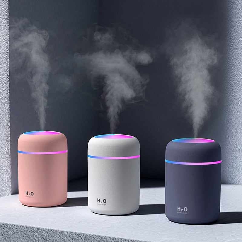 AquaMist Humidifier - Kleurrijke Verlichting voor Sfeer