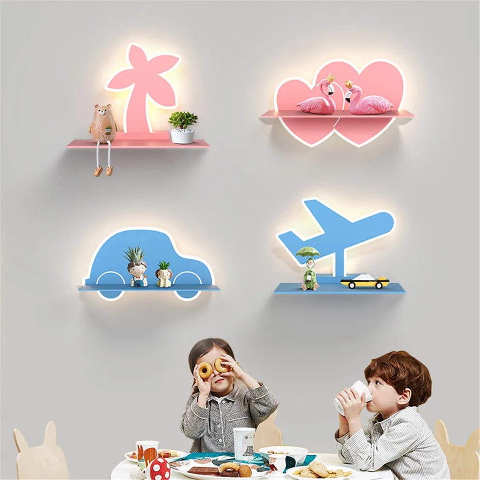 SkyFlyer Lamp - Speelse Cartoon LED Wandlamp