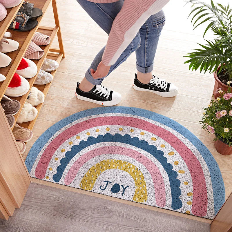 BrightStep – Kleurrijke Regenboog Deurmat