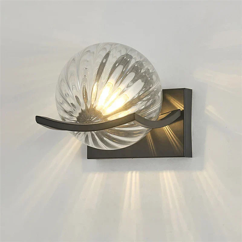 Illuminate Wandlamp - Moderne LED Glazen Wandlamp