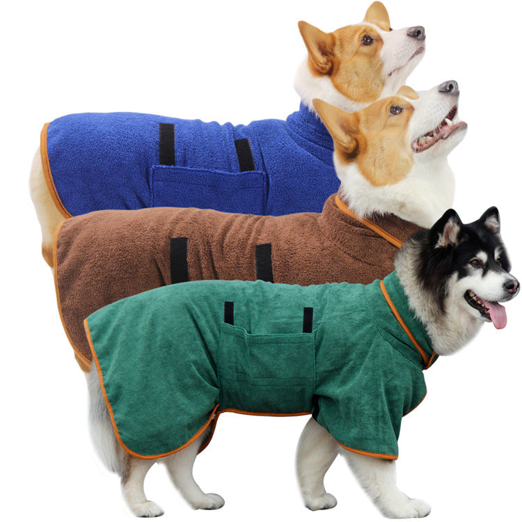 CozyPaws Coat - Luxe Absorberende Hondenjas
