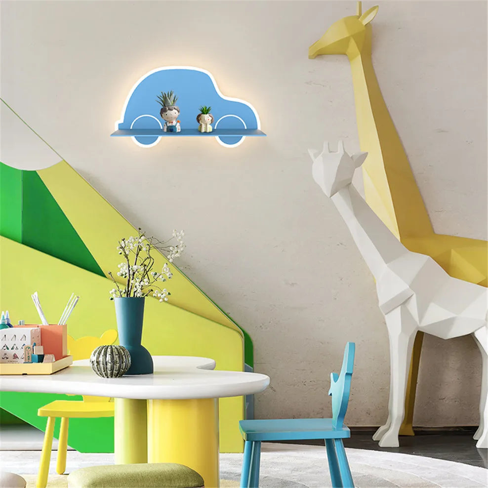 SkyFlyer Lamp - Speelse Cartoon LED Wandlamp