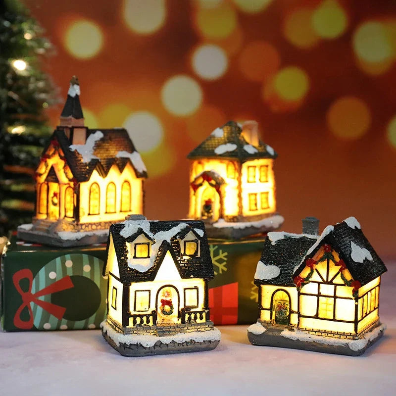 TwinkleHome Nightlight - Betoverend Kersthuisje voor Kinderen
