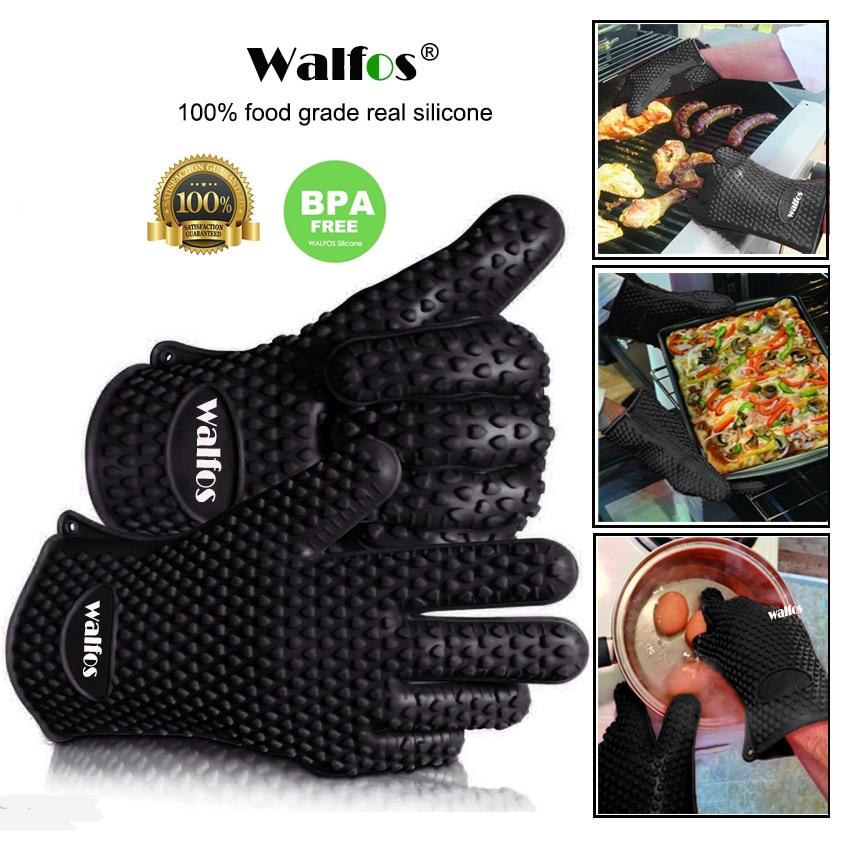 GrillGuard - Hittebestendige BBQ Handschoenen voor Veilig Koken