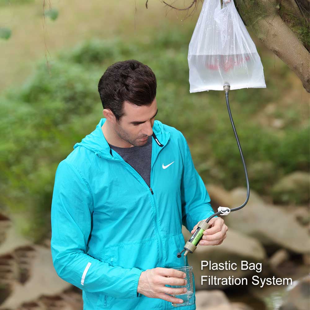 PureStream - Draagbaar Waterfilter voor Schone Drinkwater