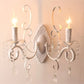 CrystalGlow Wall Light - Vintage Zwart LED Verlichting