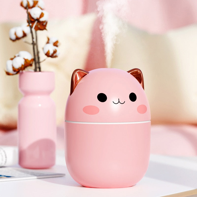 GlowMist Humidifier - Stijlvolle Luchtverfrisser voor Thuis