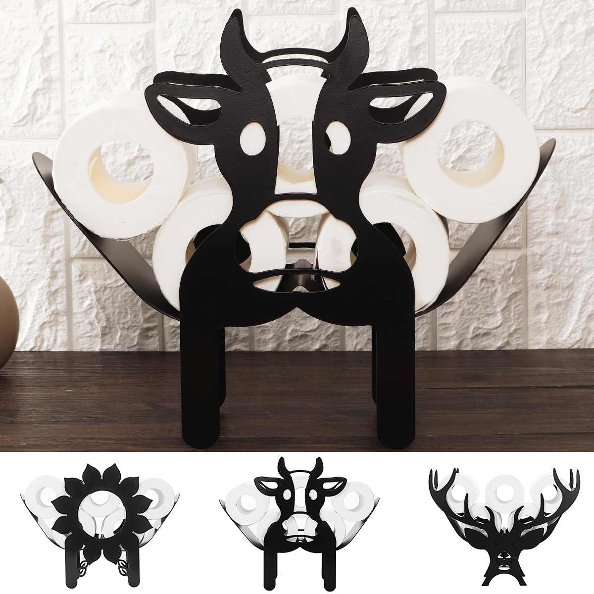 FunShape - Speelse Toiletrolhouder met Dierenontwerp