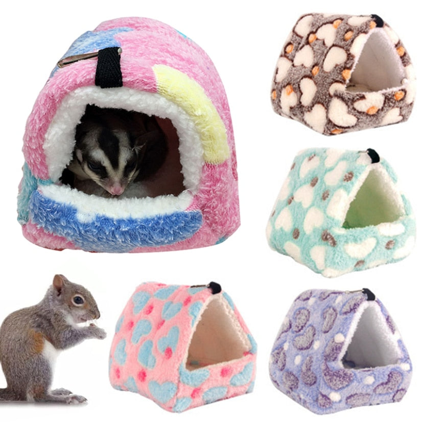HarryHamster - Zacht Hamsterhuis met Hangmat