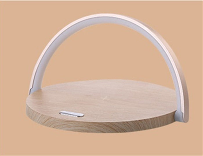 Bowlight Design™ - Stijlvolle 3-in-1 Nachtlamp met Qi-oplader