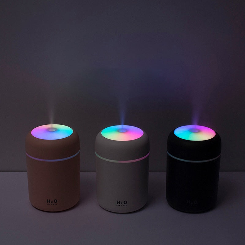 AquaMist Humidifier - Kleurrijke Verlichting voor Sfeer
