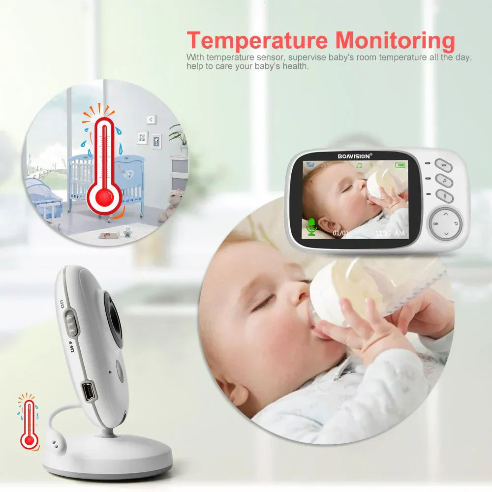 BabyEye Slimme Babybewaking - Video Monitor voor Duidelijke Verbinding