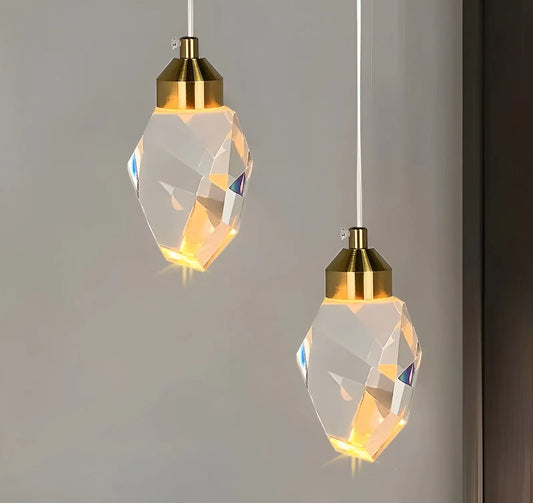 Luxueuze Kristal Hanglamp met LED Verlichting - CrystalElegance