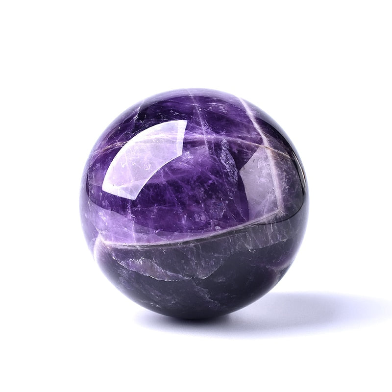 Amethyst Globe – Decoratieve Energiebol voor een Rustig Interieur