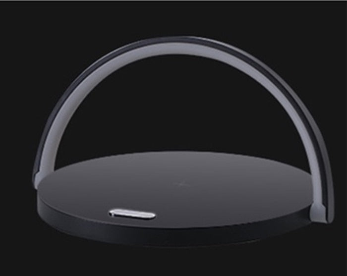 Bowlight Design™ - Stijlvolle 3-in-1 Nachtlamp met Qi-oplader