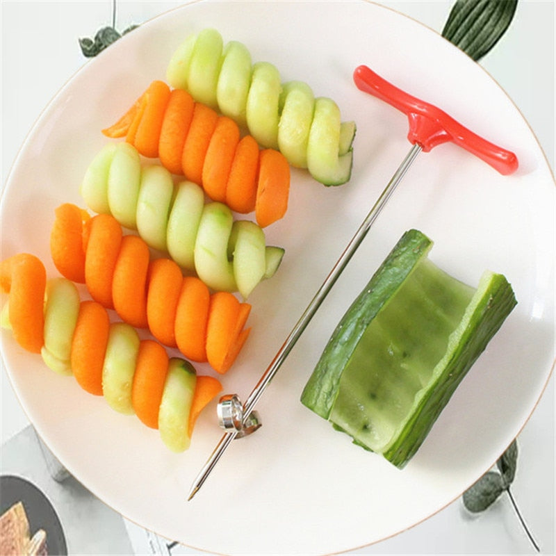 SpiralMaster Cutter – Speelse Groentesnijder voor Creatief Koken