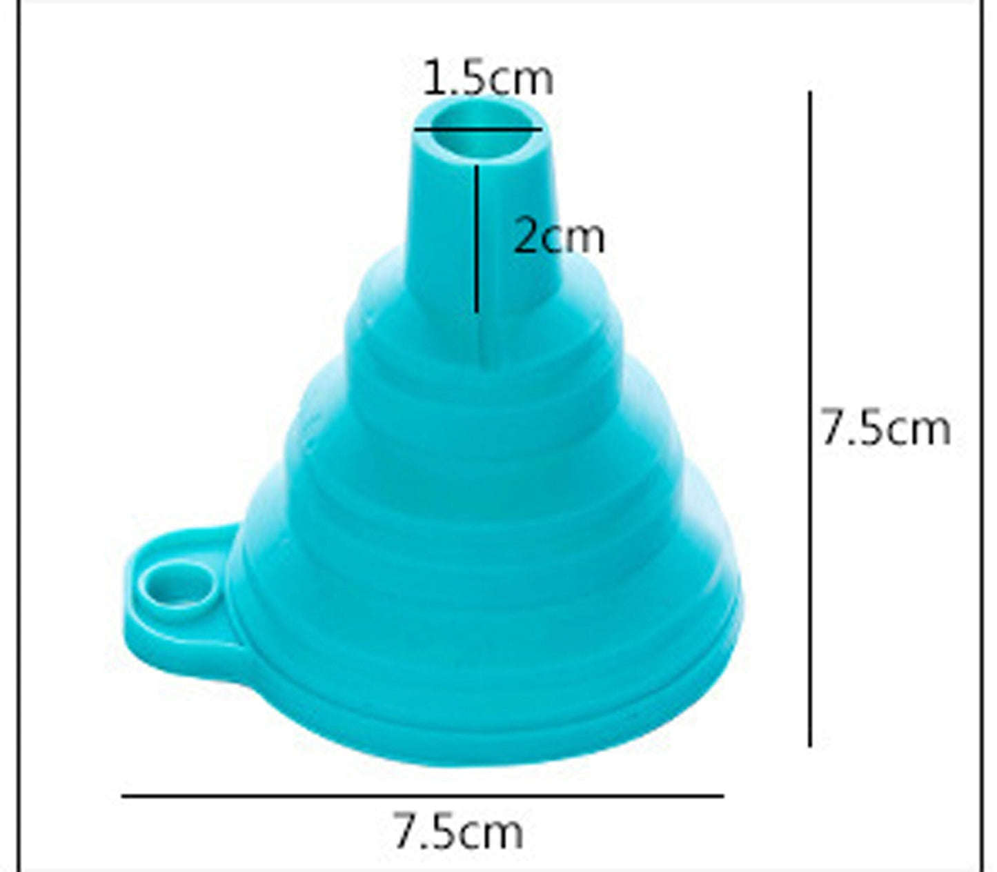 FoldEase Funnel - Praktische Keukentool voor Snelle Gietbeurten