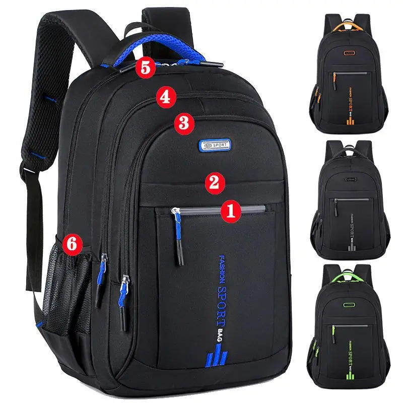 UrbanHike Rugzak - Stijlvolle Waterdichte Oxford Backpack