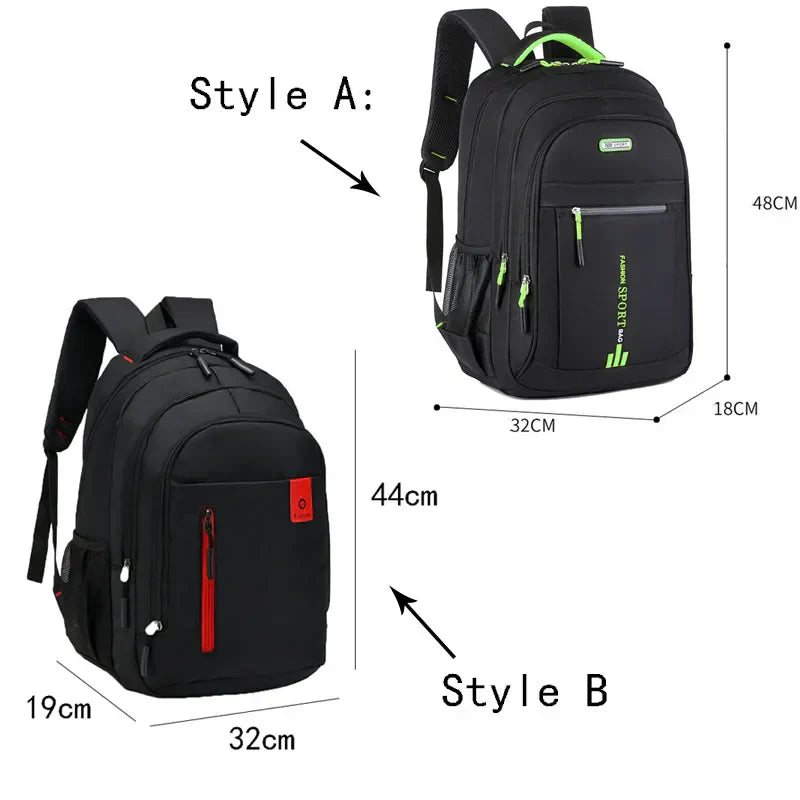 UrbanHike Rugzak - Stijlvolle Waterdichte Oxford Backpack