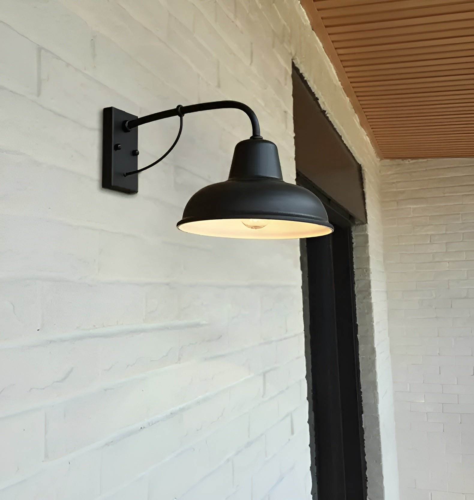 Vintage Barn Wandlamp - Industriële Vintage Wandlamp voor Sfeervolle Verlichting