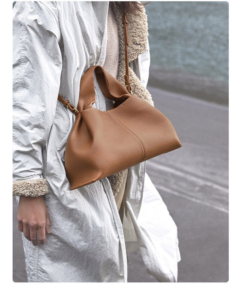 PureElegance Bag - Luxe Vintage Leren Damestas