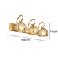 Luminous Elegance – Stijlvolle Meerkoppige Badkamer Wandlamp