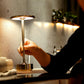 Elegante Draadloze Tafellamp met Touchbediening en Veranderlijke Lichtkleuren