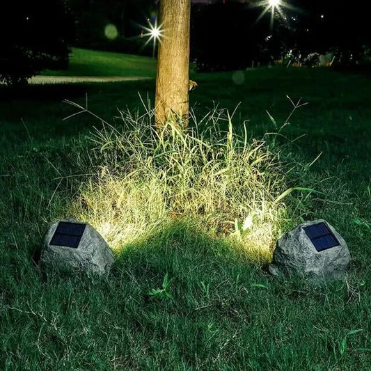 Rocky Glow - Elegante Zonne-lamp voor Buiten