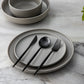 Minimalistisch Luxe Bestekset – 20-delig, Titanium & Roestvrij Staal