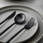 Minimalistisch Luxe Bestekset – 20-delig, Titanium & Roestvrij Staal