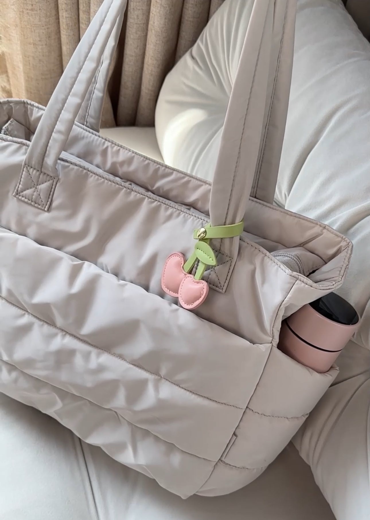 TrendFlex Backpack - Stijlvolle Puffer Rugzak voor Elke Dag