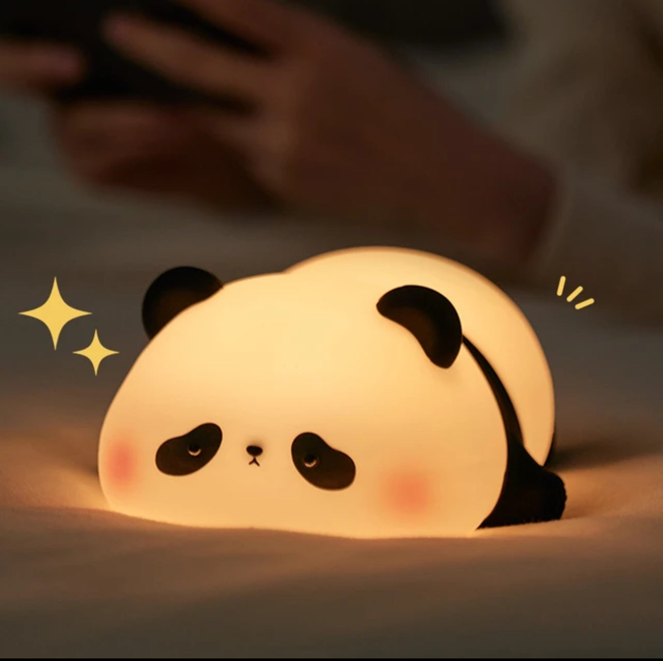 CuddlePanda Nachtlampje - Kleurrijke LED Panda voor Kinderen