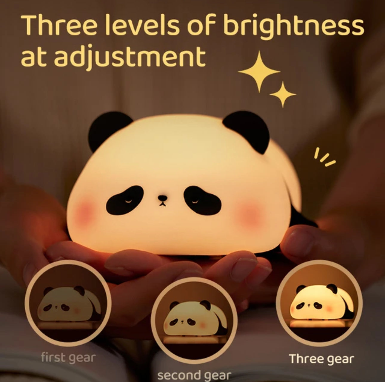 CuddlePanda Nachtlampje - Kleurrijke LED Panda voor Kinderen