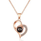 EternalLove Necklace – Hartvormige Ketting in 100 Talen
