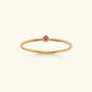 Celestia Birthstone Ring - A Touch of Celestial Elegance