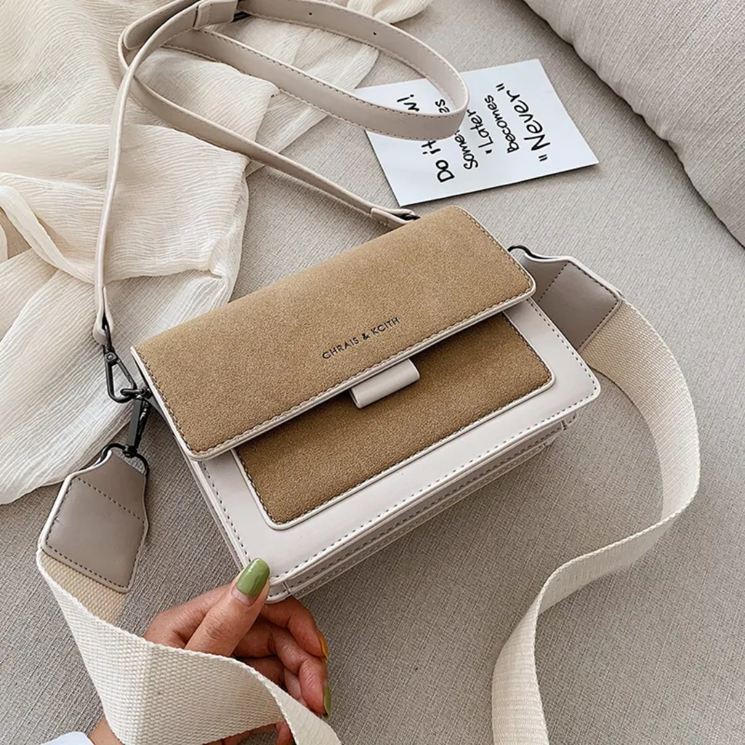KristelBag - Stijlvolle Crossbody Tas met Flip-Opening