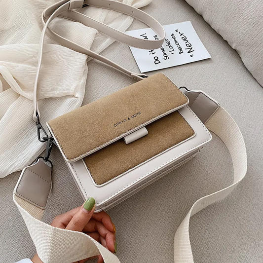 KristelBag - Stijlvolle Crossbody Tas met Flip-Opening
