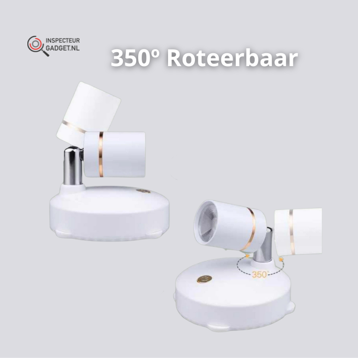 360° Lightspot - Oplaadbare Draadloze Verlichting