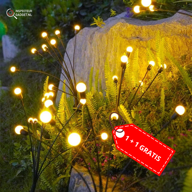 Draadloze Solar Fireflies (1 + 1 Gratis)