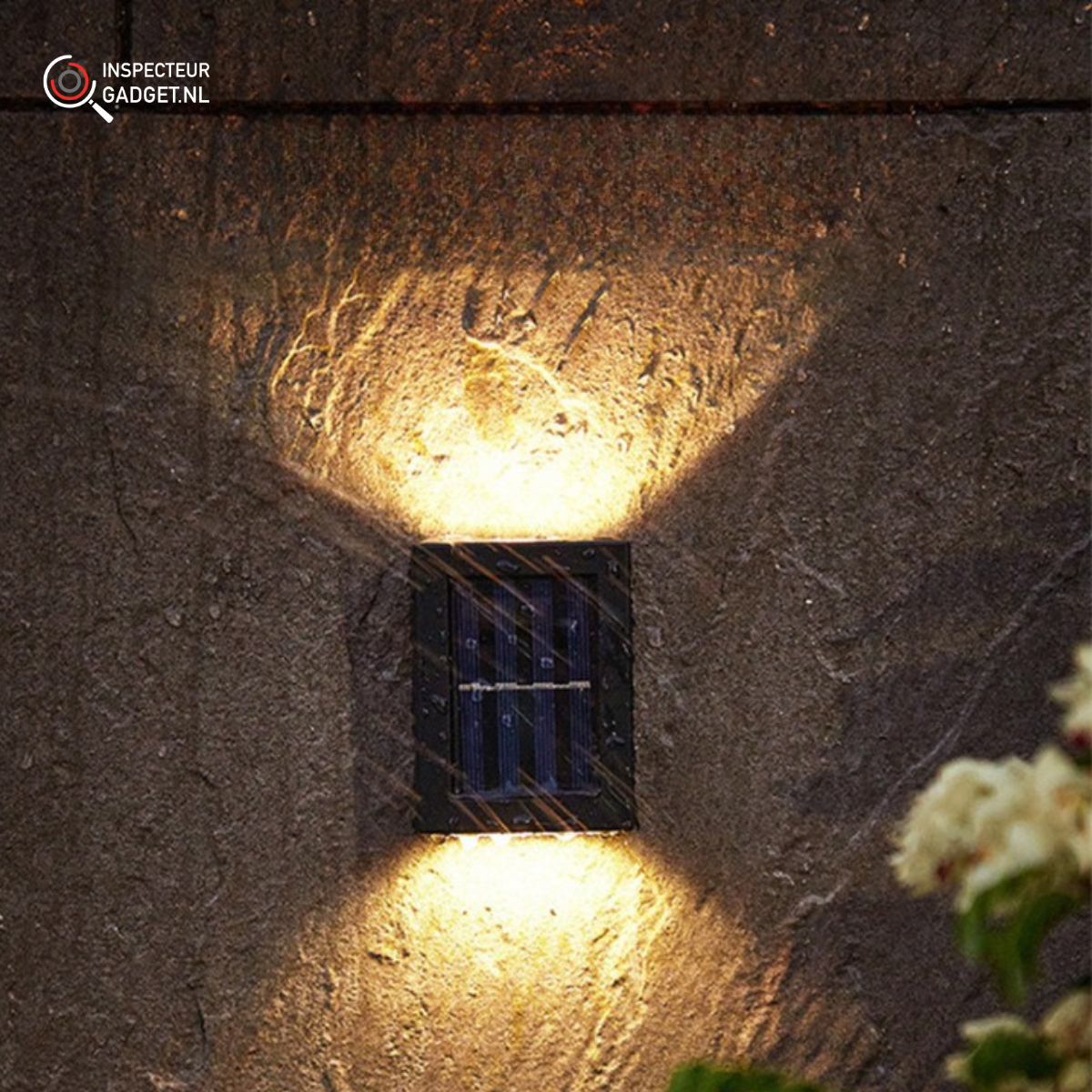 Draadloze LED Solar Wandlampen Deluxe - Creëer de perfecte sfeer in jouw tuin! (kopie)