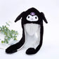 BunnyBounce Hat – Schattige Muts met Beweegbare Oortjes