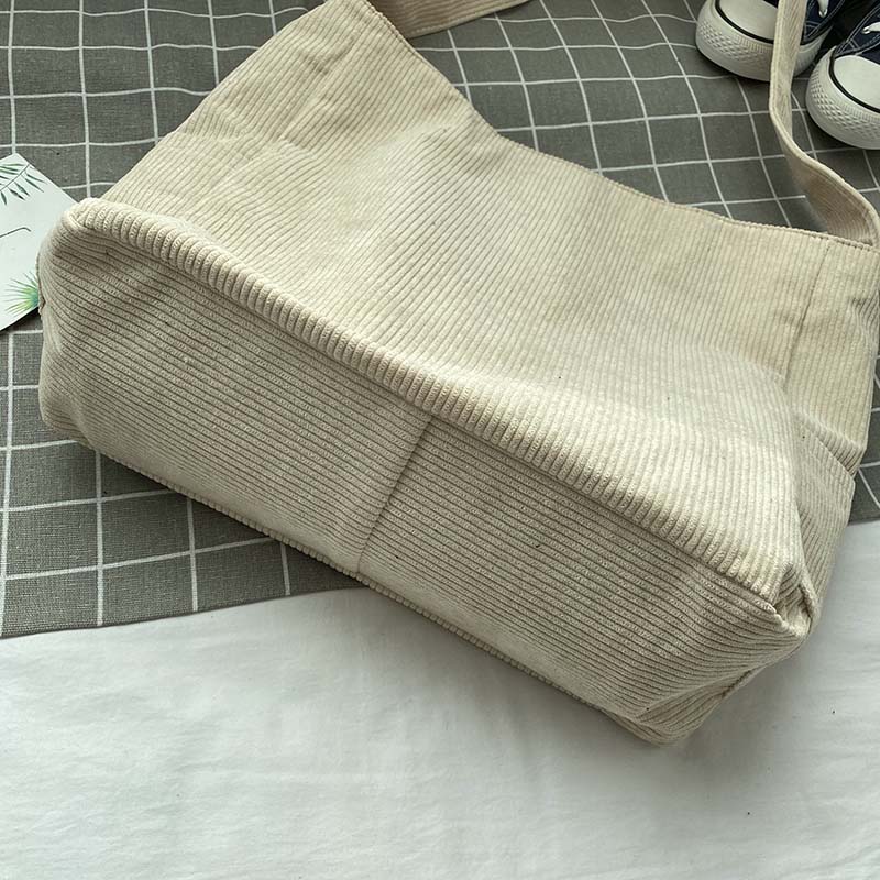 StyleLoom - Luxe Corduroy Schoudertas voor Vrouwen