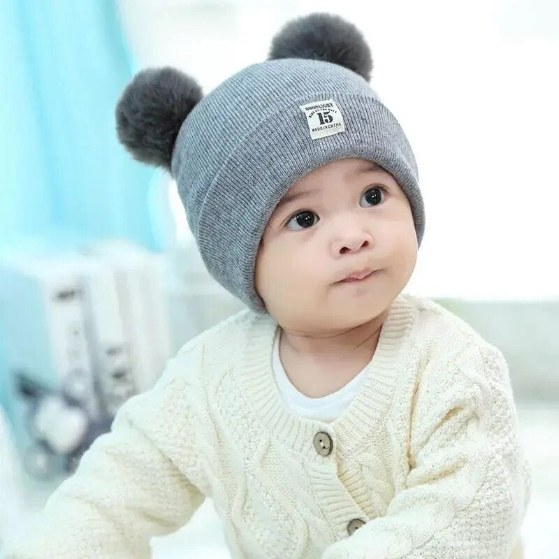 CozySnow – Trendy Kindermuts met Pompom