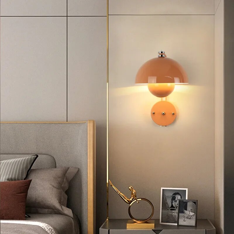 ShroomLite Wandlamp - Creatieve Verlichting voor Modern Interieur