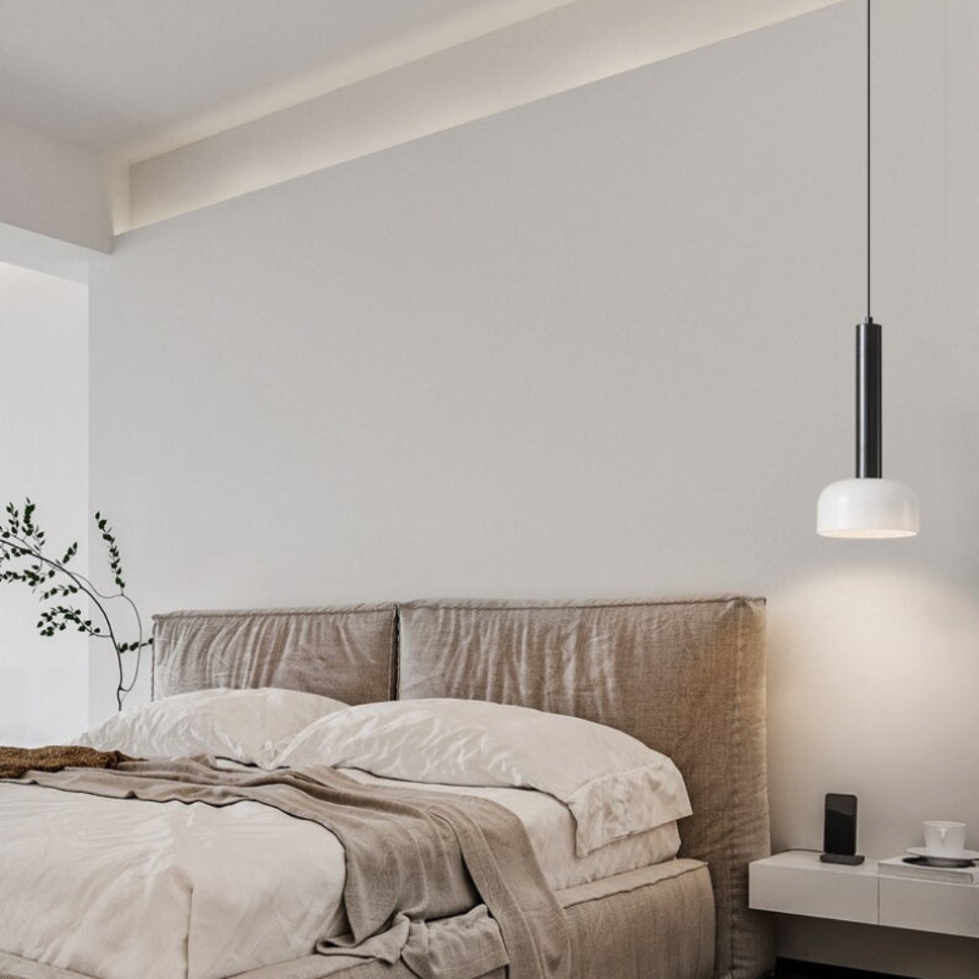 Luxe Minimalistische LED Hanglamp in Koper – Verstelbaar en Elegant