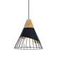 Moderne Industriële Hanglamp in Scandinavische Stijl – Hout & Metaal