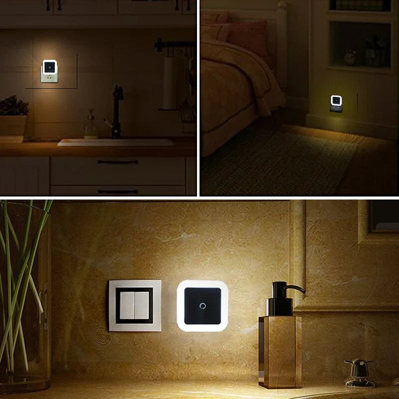 GlowGuard - Set van 2 Nachtlampjes met Sensor