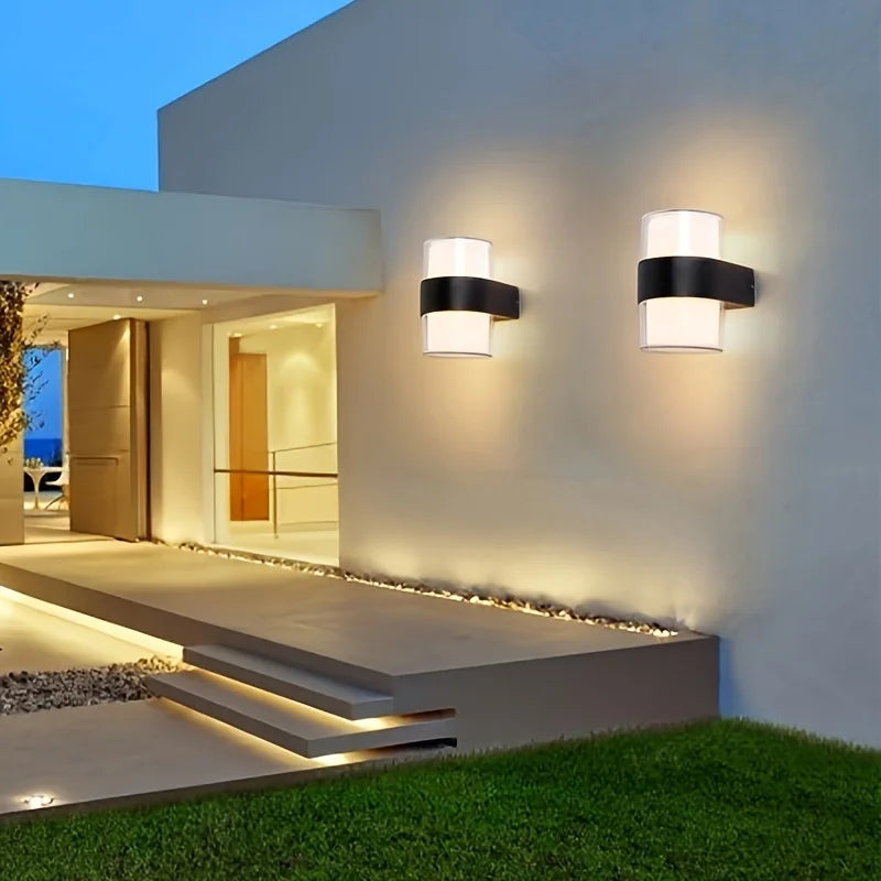 Waterlum Wandlamp - Waterdichte Buitenverlichting voor Tuin en Patio