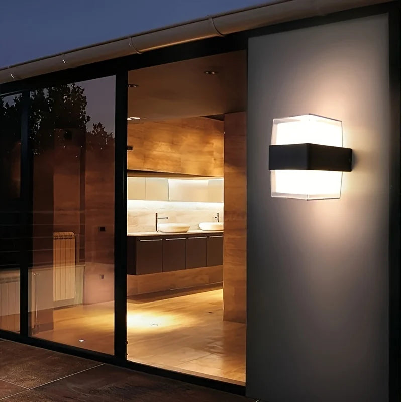 Waterlum Wandlamp - Waterdichte Buitenverlichting voor Tuin en Patio