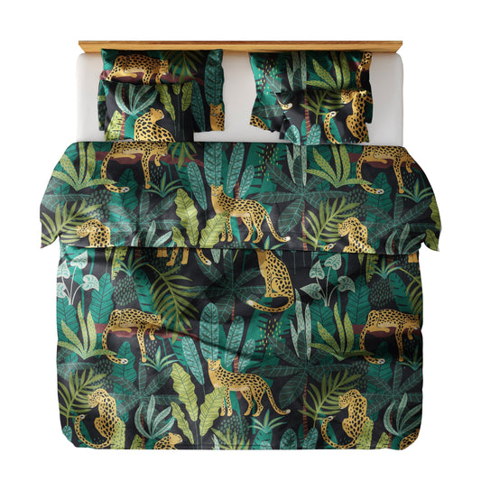 Leopard Safari - Luxe Egyptisch Katoenen Beddengoed